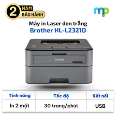 Máy in Laser đen trắng Brother HL-L2321D