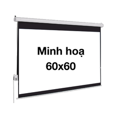 Màn chiếu điện 60x60