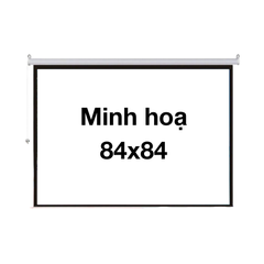 Màn chiếu điện 84*84 (2.13m x 2.13m)