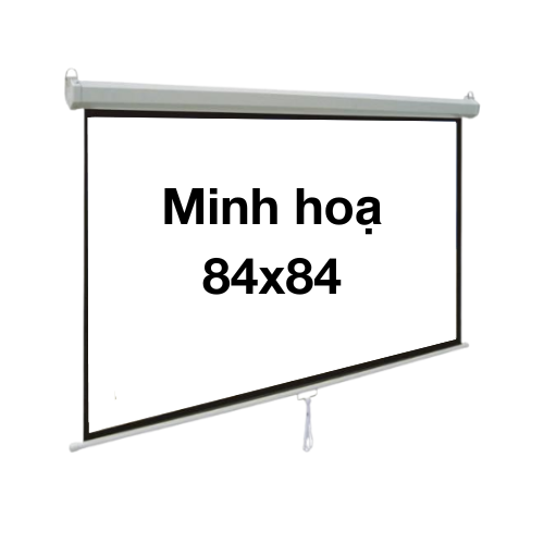 Màn chiếu treo 84*84 (2.13m x 2.13m)