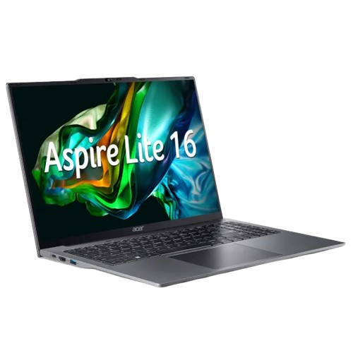 Laptop Acer Aspire Lite 16 AL16-51P-72S2 I7-1255U/16GB+8GB/512GB PCIE/16.0 FHD+/WIN11/XÁM