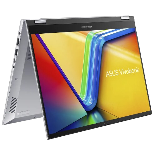 Laptop ASUS Vivobook S 14 FLIP TP3402VA-LZ632W I5-13420H/16GB/512GB PCIE/14.0 WUXGA/CẢM ỨNG/BÚT/WIN11/BẠC