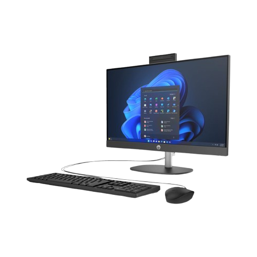 Máy bộ HP AIO 240 G10 I3-N300/8GB/SSD 256GB/23.8FHD/IPS/WL/BT/KB/M/W11SL/Đen 9H0A7PT