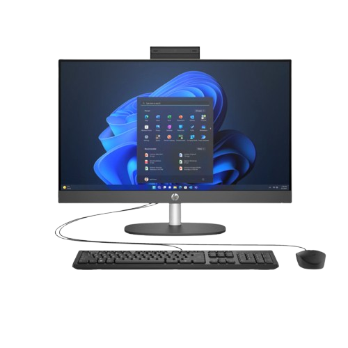 Máy bộ HP AIO 240 G10 I3-N300/8GB/SSD 256GB/23.8FHD/IPS/WL/BT/KB/M/W11SL/Đen 9H0A7PT