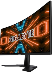 Màn Hình GIGABYTE  G34WQC A Gaming 34INCH/3440x1440/WQHD-144Hz/VA/1500R/2xHDMI/2xDP/SP2x2W/ĐEN