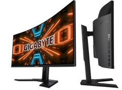 Màn Hình GIGABYTE  G34WQC A Gaming 34INCH/3440x1440/WQHD-144Hz/VA/1500R/2xHDMI/2xDP/SP2x2W/ĐEN