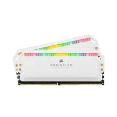 Ram PC Corsair Dominator Platinum White RGB 16GB 3200Mhz DDR4 (2x8GB) CMT16GX4M2C3200C16W