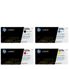 HP 659A Black/ Cyan/  Yellow/ Magenta LaserJet Toner Cartridge