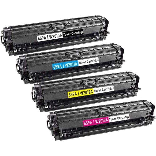 HP 659A Black/ Cyan/  Yellow/ Magenta LaserJet Toner Cartridge