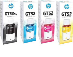 HP GT53/ GT52 90ml Black/ Cyan/ Magenta/  Yellow Bottled Ink Cartridge