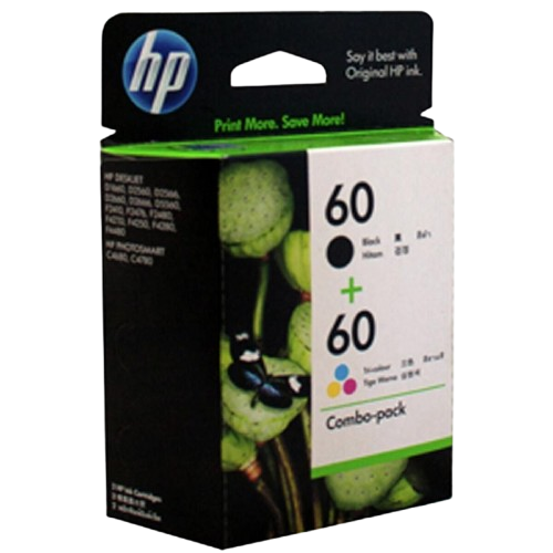 HP 60 Print Cartridge Combo Pack