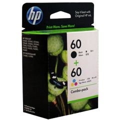 HP 60 Print Cartridge Combo Pack