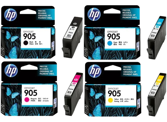 HP 905 Cyan/ Magenta/ Yellow/ Black  Original Ink Cartridge