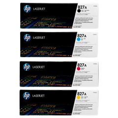 HP 827A Black/Cyan/ Yellow/ Magenta   LaserJet Toner Cartridge