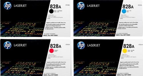 HP 828A Black/ Cyan/ Yellow/ Magenta   LaserJet Drum