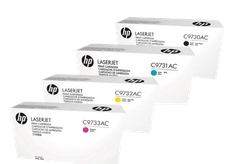 HP C9730AC Blk/  C9731AC Cyn/  C9732AC Ylw/ C9733AC Mgn  Contr LJ Toner Cartridge