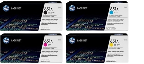 HP LaserJet 700 Color MFP 775 Black/  Cyan/  Ylw/ Mgnt Crtg