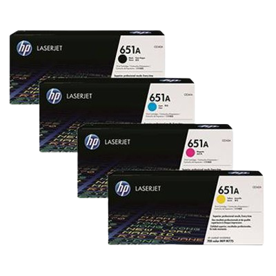 HP LaserJet 700 Color MFP 775 Black/  Cyan/  Ylw/ Mgnt Crtg