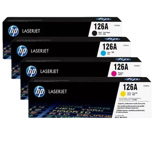 HP CLJ CP1025 Black/ Cyan/  Yellow/ Magenta Print Cartridge