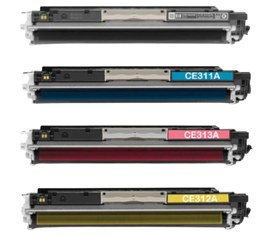 HP CLJ CP1025 Black/ Cyan/  Yellow/ Magenta Print Cartridge