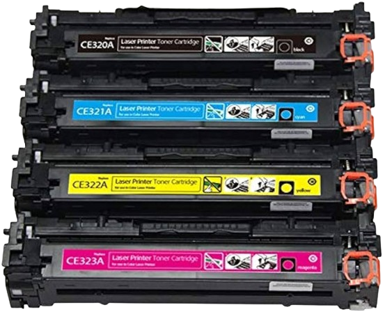 HP LaserJet Pro CP1525/CM1415 Blk/ Cyn/  Ylw/ Mgnt Crtg