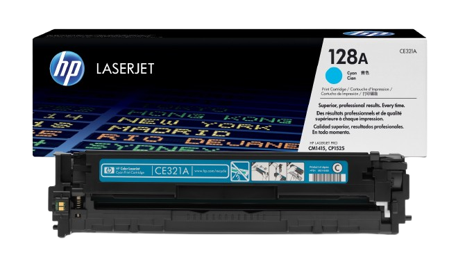 HP LaserJet Pro CP1525/CM1415 Blk/ Cyn/  Ylw/ Mgnt Crtg