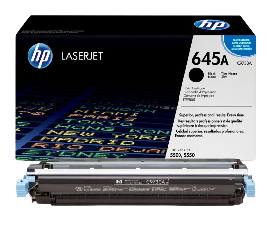 HP CLJ 5500 Black/ Cyan/  Yellow/ Magenta  Print Crtg