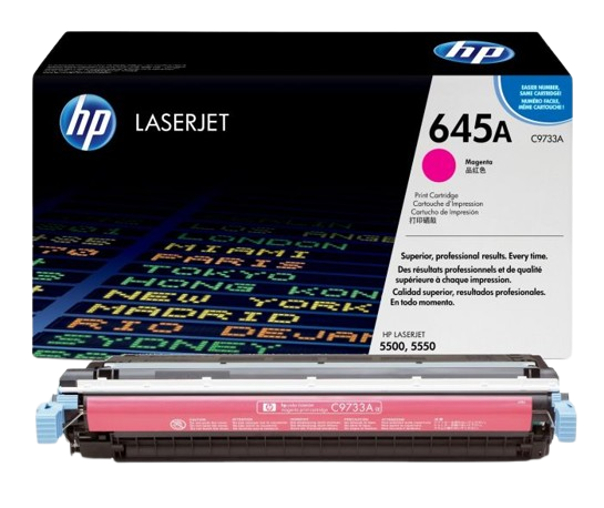 HP CLJ 5500 Black/ Cyan/  Yellow/ Magenta  Print Crtg