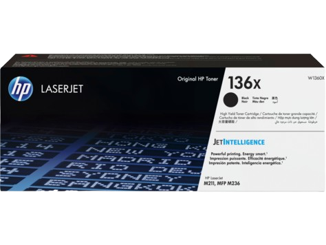 HP 136X Blk LaserJet Toner Cartridge