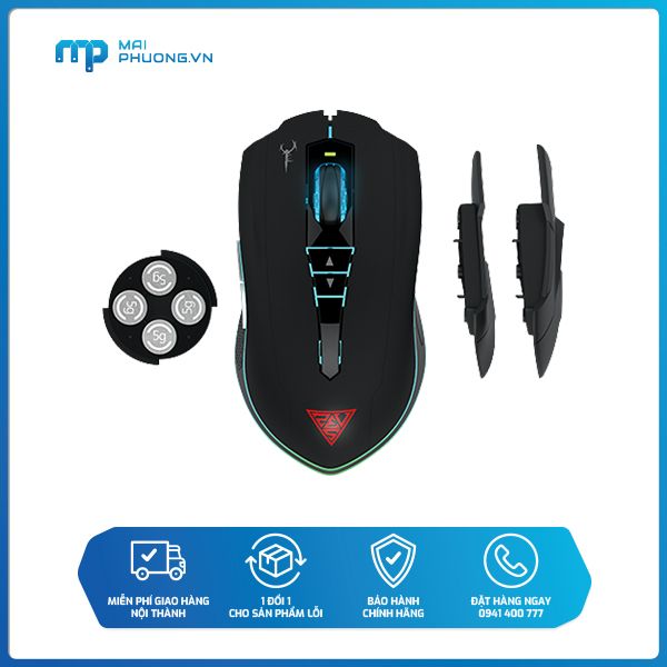 Chuột vi tính Wired/Wireless Optical Gaming Mouse-Hades M1