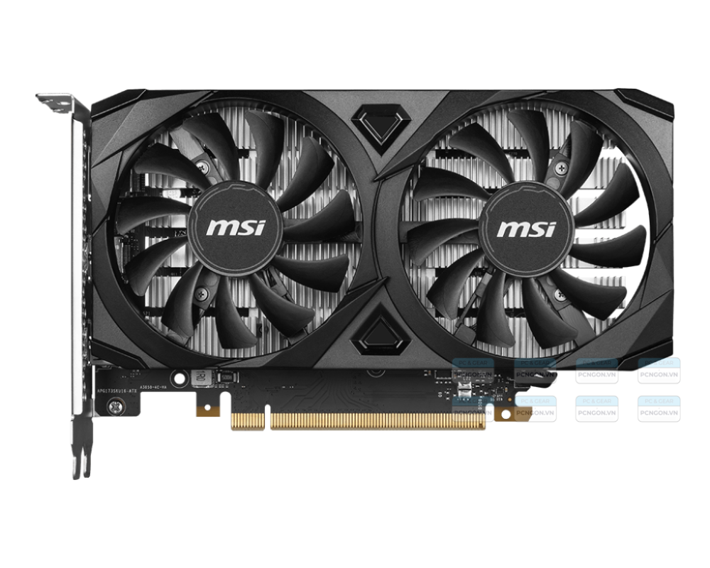 Cạc màn hình MSI GeForce RTX3050 Ventus 2X OC 6G
