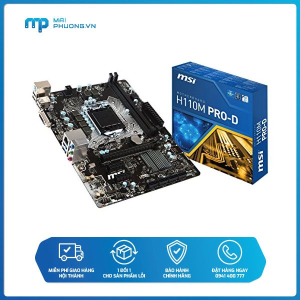 Bo mạch chủ MSI H110M PRO-D