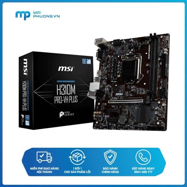 Bo mạch chủ MSI H310M PRO-VH PLUS