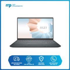 Laptop MSI Modern 14 R5 5500U/8GB/512GB SSD/14.0 inch FHD/Win10/Xám B5M-014VN