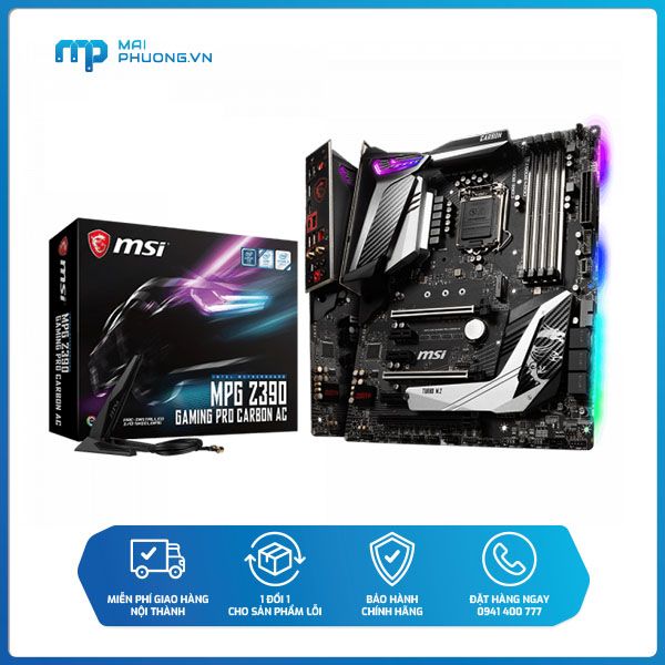 Bo Mạch Chủ MSI MPG Z390 GAMING PRO CARBON