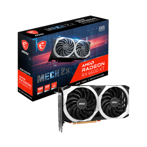 Card màn hình MSI Radeon RX 6600 XT Mech 2X 8G OC