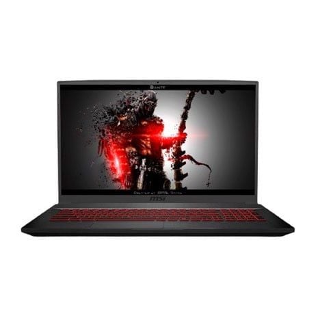 Laptop Gaming MSI Thin GF75 (144Hz/ i7-10750H/8GB/512GB SSD/NVIDIA GeForce GTX 1650/Windows 10 Home 64-bit)