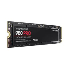 SSD Samsung 980 Pro 500GB PCIe Gen 4.0 x4 NVMe V-NAND M.2 2280 MZ-V8P500BW