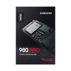 SSD Samsung 980 Pro 500GB PCIe Gen 4.0 x4 NVMe V-NAND M.2 2280 MZ-V8P500BW