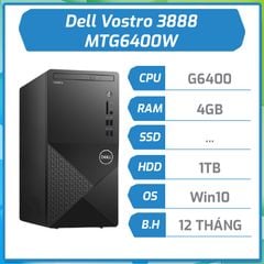 Máy bộ Dell Vostro 3888 (G6400/4GB/1TB/UHD-610/Win10)