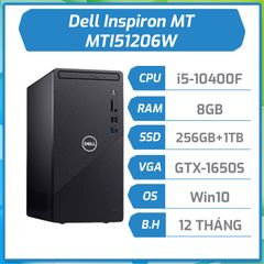 Máy bộ Dell Inspiron MT (MTI51206W-8G-256G+1T)