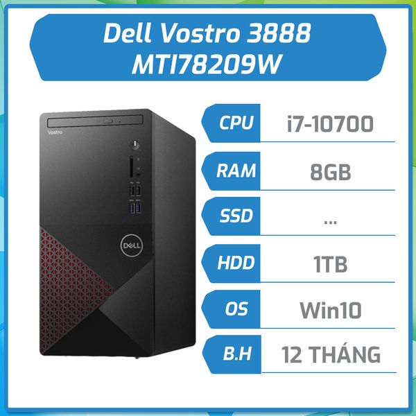 Máy bộ hãng Dell Vostro 3888 MTI78209W-8G-1T