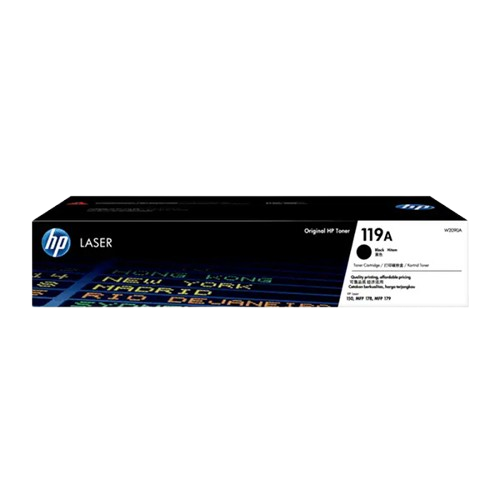 HP 119A Blk/Cyn/Ylw/Mgn Original Laser Toner Crtg