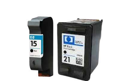 HP 15/25 Black Ink Cartridge