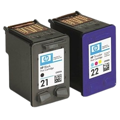 HP 21/22 Combo Pack Ink Cartridge