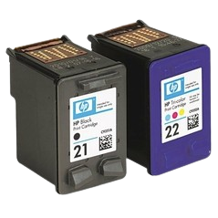 HP 21/22 Combo Pack Ink Cartridge