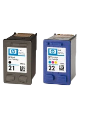 HP 21/22 Combo Pack Ink Cartridge
