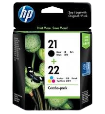 HP 21/22 Combo Pack Ink Cartridge