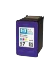 HP 57 Tri-color Ink Cartridge