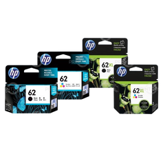 HP 62/62XL/  Black/ Tri-color Ink Cartridge